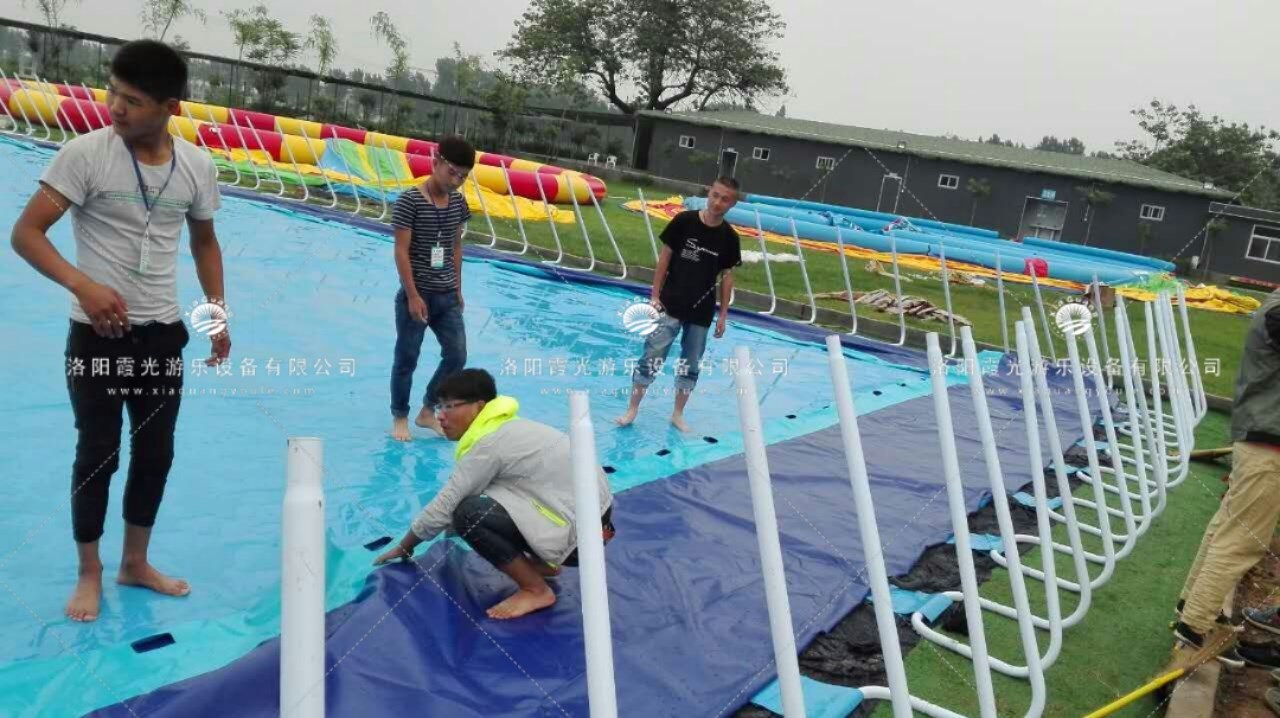 西峰支架游泳池